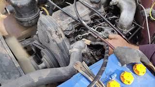 Easy way to eliminate diesel engine ticking, Toyota 2l engine sounds setting