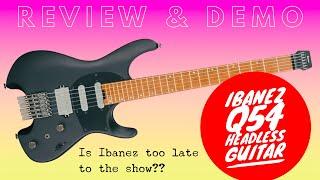 Ibanez Quest Q54 headless guitar review and demo - is headless a passing fad... AGAIN!?