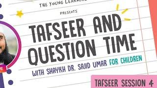 The Young Learners' Hub Ramadan Series Pt. 4- Sh. Sajid Umar