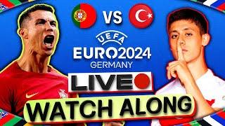 Portugal vs Turkey LIVE Watch Along | UEFA Euro 2024 Group Stage