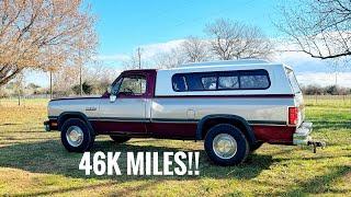 1992 Dodge Ram D250 Single Cab 1st Gen Cummins With Crazy Low Miles!!