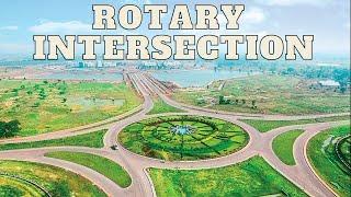 Rotary Intersection | Traffic Rotary |  Design Factor of Rotary Intersection |