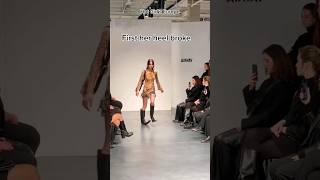 First her heel broke then #viral #shorts #selenagomez #gigihadid #bellahadid