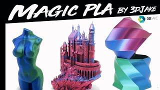 MAGIC PLA // 2 colors in one by @3DJake_Official