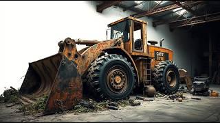 REBIRTH WILL START || Massive ABANDONED BIGGEST WHEEL LOADER Rusty, Rotten - COMPLETE RESTORATION