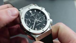 Hublot Classic Fusion Chronograph Titanium 521.NX.1171.RX Functions & Care