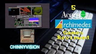 ChinnyVision - Ep 355 - Five Acorn Archimedes Games Reviewed!