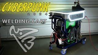 CYBERPUNK WELDING CART: Dreamy TIG Rig