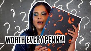 Unearthly Cosmetics Halloween Mystery Box Unboxing - Lots of Spoilers! | Karen Harris Makeup