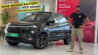 *New Technology Bigger Battery* Tata Nexon Red Dark Edition | Now Panoramic Sunroof