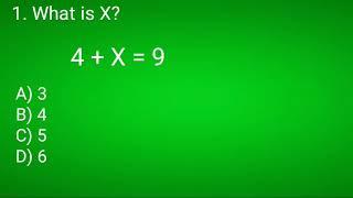 Can you pass Math quiz for grade 1 and grade 2