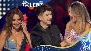 Magia de CERCA con un experto manipulador, ¡brutal! | Semifinales 02 | Got Talent España 2023