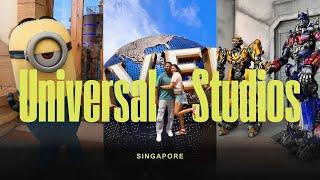 First Time in Universal Studios Singapore? #shorts #optimusprime #bumblebee #singapore  #megatron