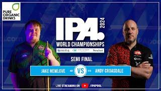 IPA World Championship 2024 Semi Final - Jake Newlove vs Andy Croasdale