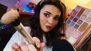 ASMR Little Sister Does Your Makeup ~ PERSONAL ATTENTION ️