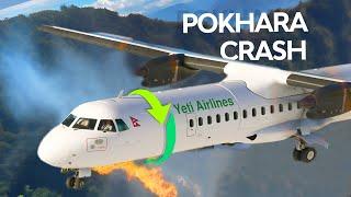 How Yeti Airlines Plane CRASHED In Pokhara?