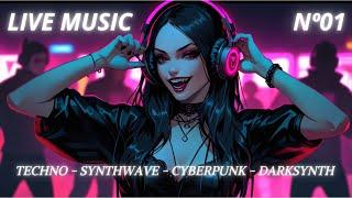 MUSICAS TECHNO / SYNTHWAVE 80S / CYBERPUNK / DARKSYNTH