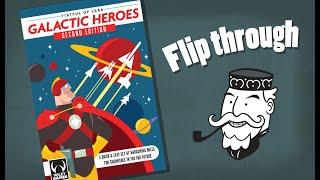 Fistful of Lead: Galactic heroes 2nd Edition flip through.