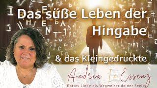 Unsere Lebensverträge! Das süße Leben der Hingabe & das Kleingedruckte #andreainessenz