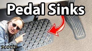 How to Fix a Brake Pedal that Sinks in Your Car (Brake Master)