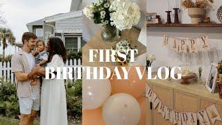 my baby's first birthday + birthday party! 