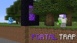 nether portal trap