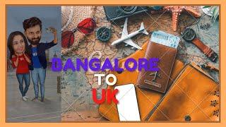 India to UK Flight Travel Vlog | Bangalore- Bahrain-London | Gulf Air | Malayalam | Sheffield