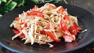 Cabbage Salad Filipino Style | How to Make Cabbage Salad Recipe