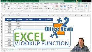 Microsoft Excel  VLOOKUP Function