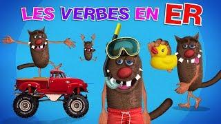 Foufou - Verbes du 1er Groupe pour les enfants (Learn verbs in french for kids) serie 01 4k