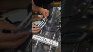 Yamaha MT-15 Monster Eyes Modification  || Modified MT-15 || #youtubeshorts #shortsfeed #mt15