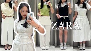 [FASHION] ZARA 6월 신상+세일 20가지 아이템 착용해보기 | 벌룬코디.탱크탑 레이어드 | 2030코디 | 자라하울 | 자라신상 | 자라세일 | 170cm 키큰여자 코디