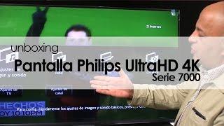 Pantalla 4K de 55” Philips UHD Serie 7000: Unboxing