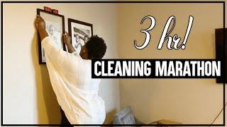 3 HR COMPLETE DISASTER CLEAN WITH ME CLEANING MARATHON | ULTIMATE CLEANING MOTIVATION & COOK WITH ME