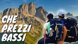 La Miglior ATTREZZATURA da TREKKING ECONOMICA? - Test Estremo sull'Alta Via 1 Dolomiti