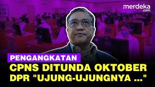 DPR Blak-blakan Fakta di Balik Penundaan Pengangkatan CPNS Oktober 2025: Ujung-ujungnya ...