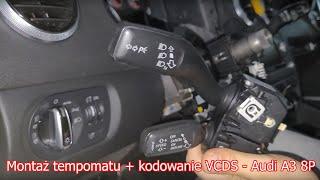 Montaż tempomatu Audi A3 8P