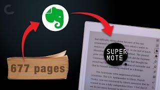 Paper book to e-book with a little help from Evernote