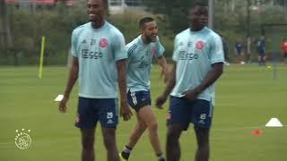 Hakim Ziyech's last training with Ajax 