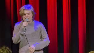 Oliver Young at the Chortle Student Comedy Award 2022