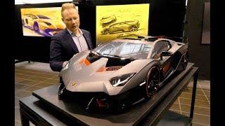 Core of Cars interviewing Mitja Borkert, head of design at Lamborghini