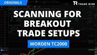 Scanning For Breakout Setups Using Worden TC2000 PCF