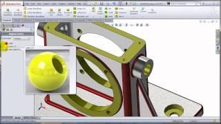 SOLIDWORKS Appearance Filter to Target and Replace Appearances