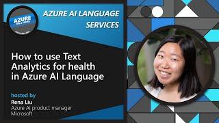 How to use Text Analytics for health in Azure AI Language