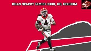 Buffalo Bills select Georgia RB James Cook 63rd overall in the 2022 NFL Draft