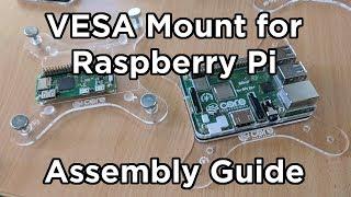 Pioneers Vesa Mount for Raspberry Pi Assembly Guide