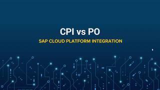 sap po and cpi - webinar: how to speedup your sap pi/cpi development