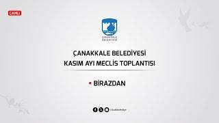 KASIM AYI OLAĞAN MECLİS TOPLANTISI