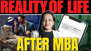 Harsh Reality Of Life After MBA || Reality Of IIM Jobs & Packages 🫢 #mba