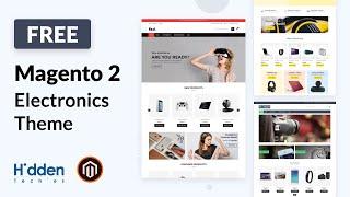 Top 5 Responsive 𝐅𝐑𝐄𝐄 Electronics Magento 2 Themes For Your Store | HiddenTechies